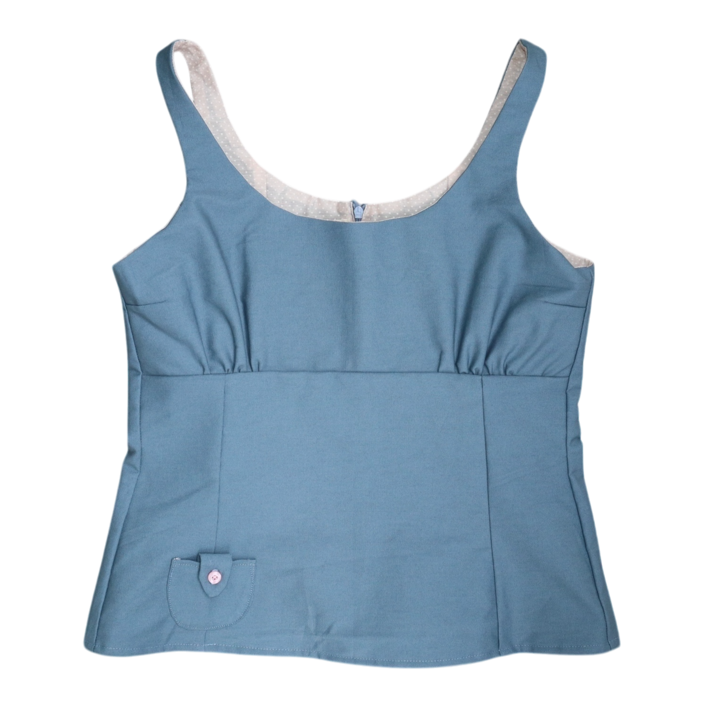 Blue Caroline top - Size Large
