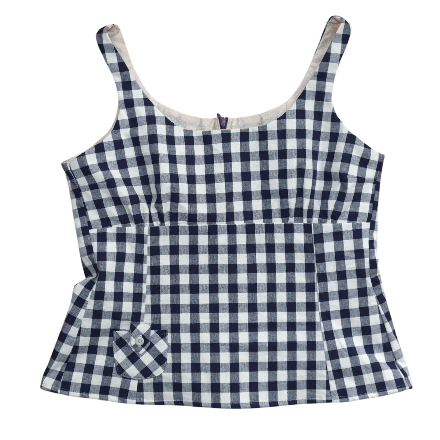 Plaid Caroline top - Size XL