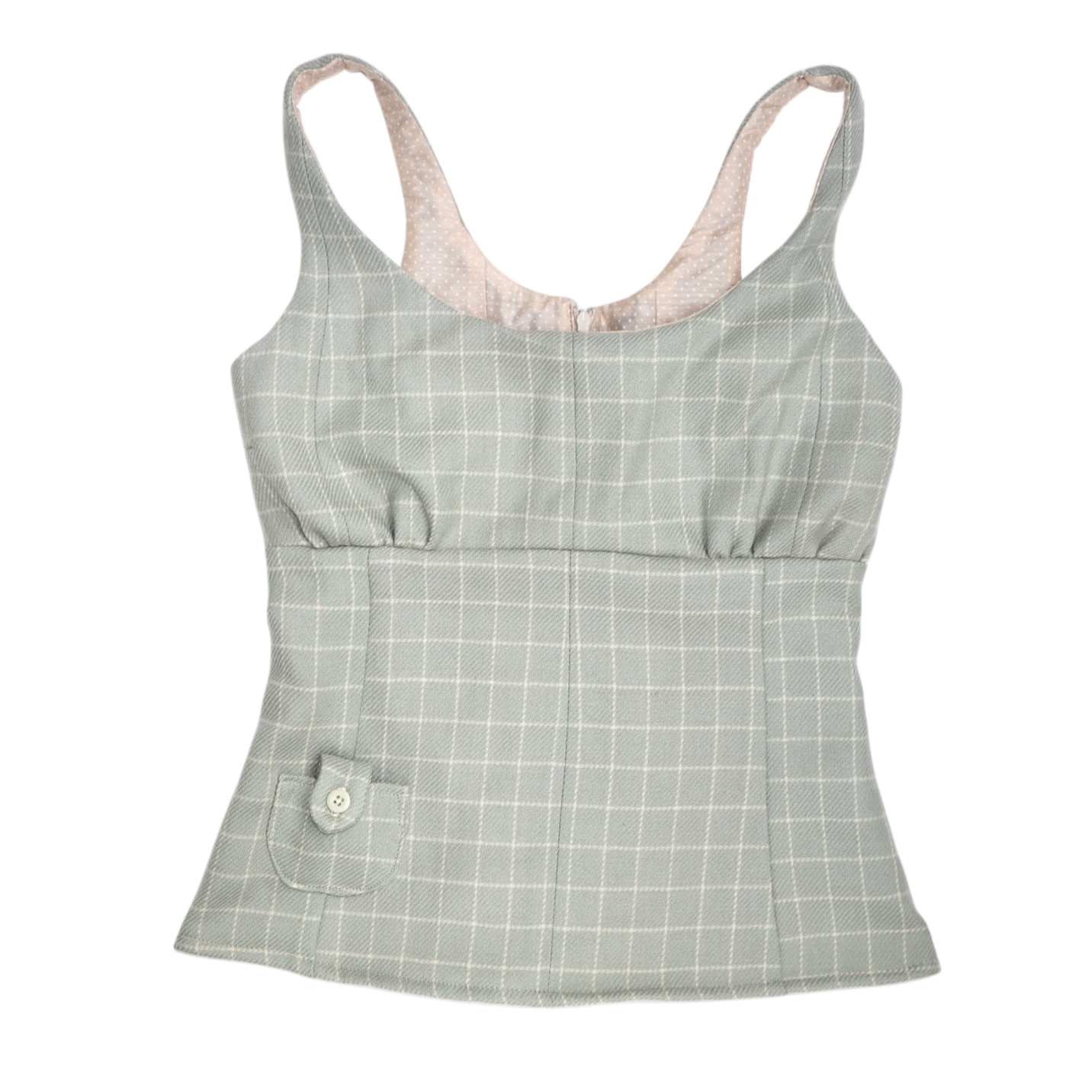 Sage Green Caroline top - Size XS
