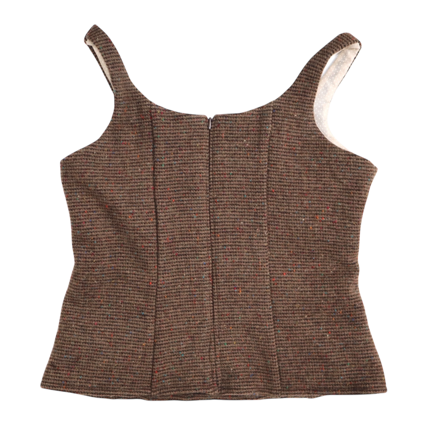 Brown Caroline top - Size Large