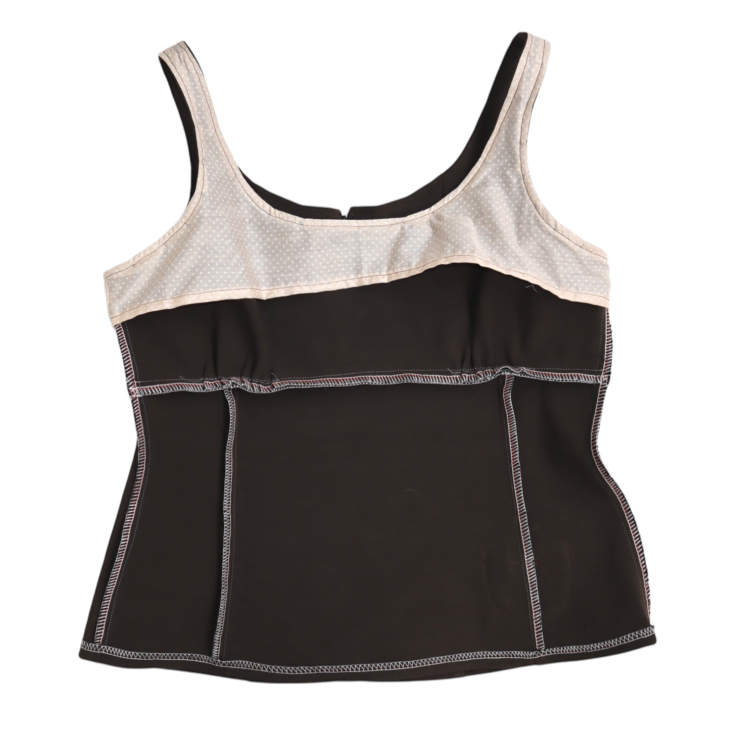 Brown Caroline top - Size Large