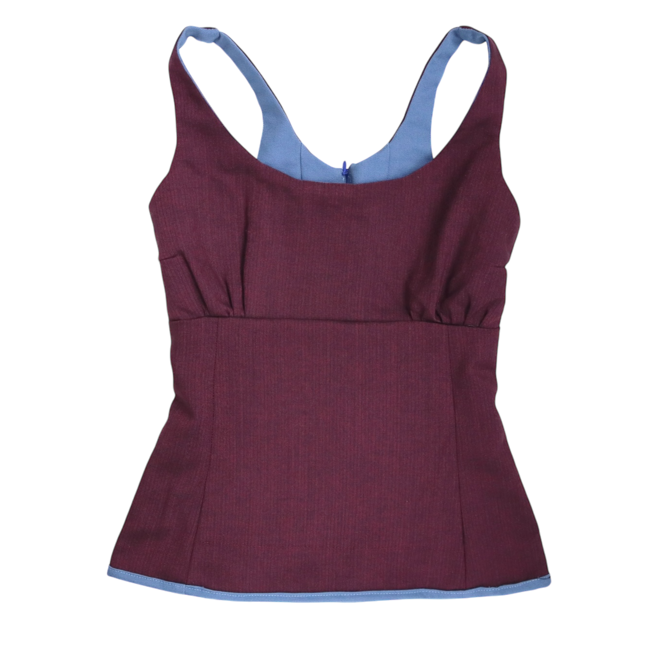 Blue Caroline top - Size XXS