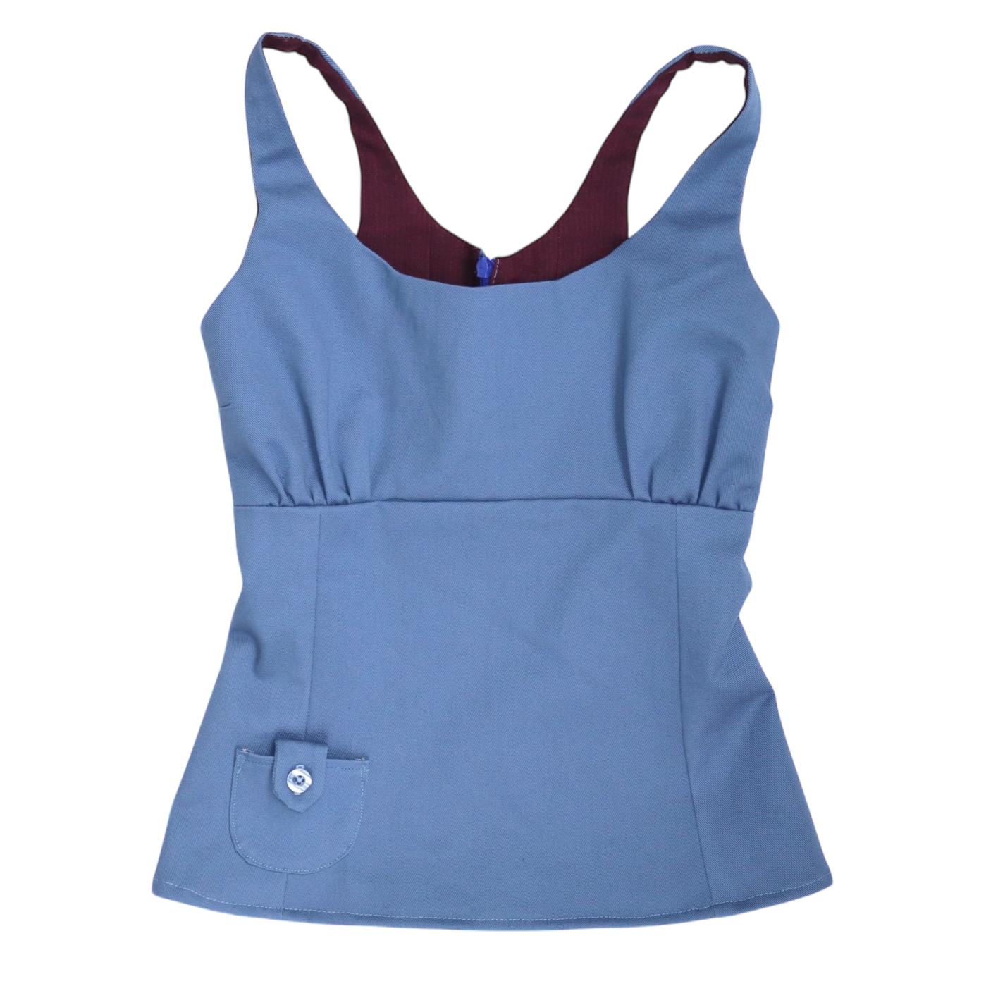 Blue Caroline top - Size XXS