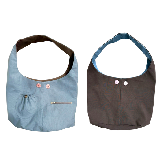 Large reversible bag pattern