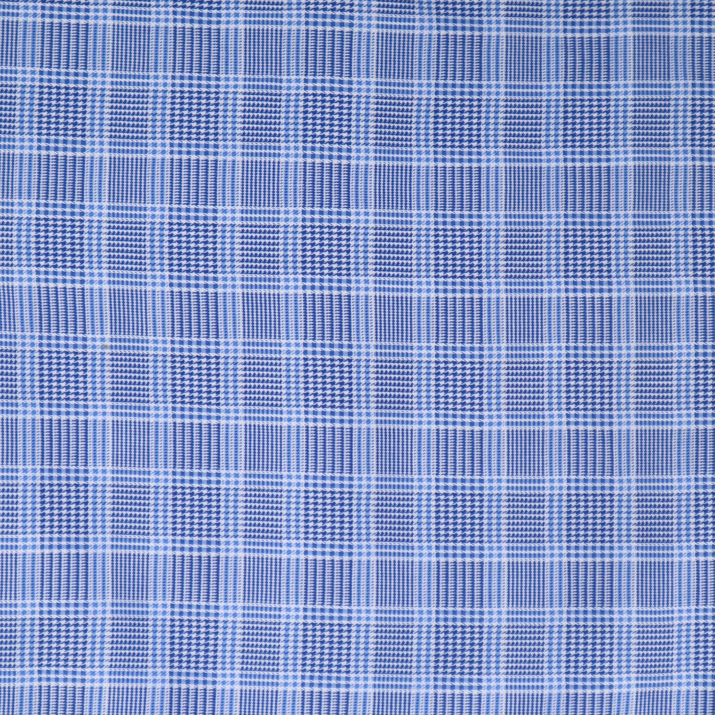 Small blue upcycled button up dress