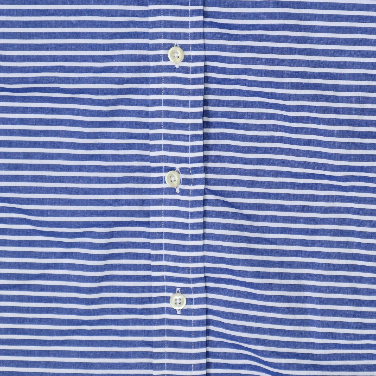 XL striped upcycled button up dress