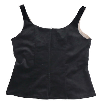 Black Caroline top - Size XL