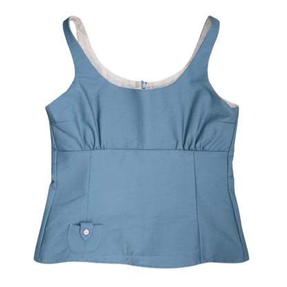 Blue Caroline top - Size Large