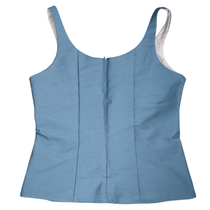 Blue Caroline top - Size Large