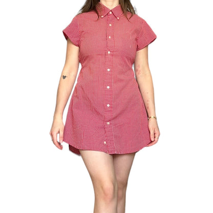 Small red delilah dress