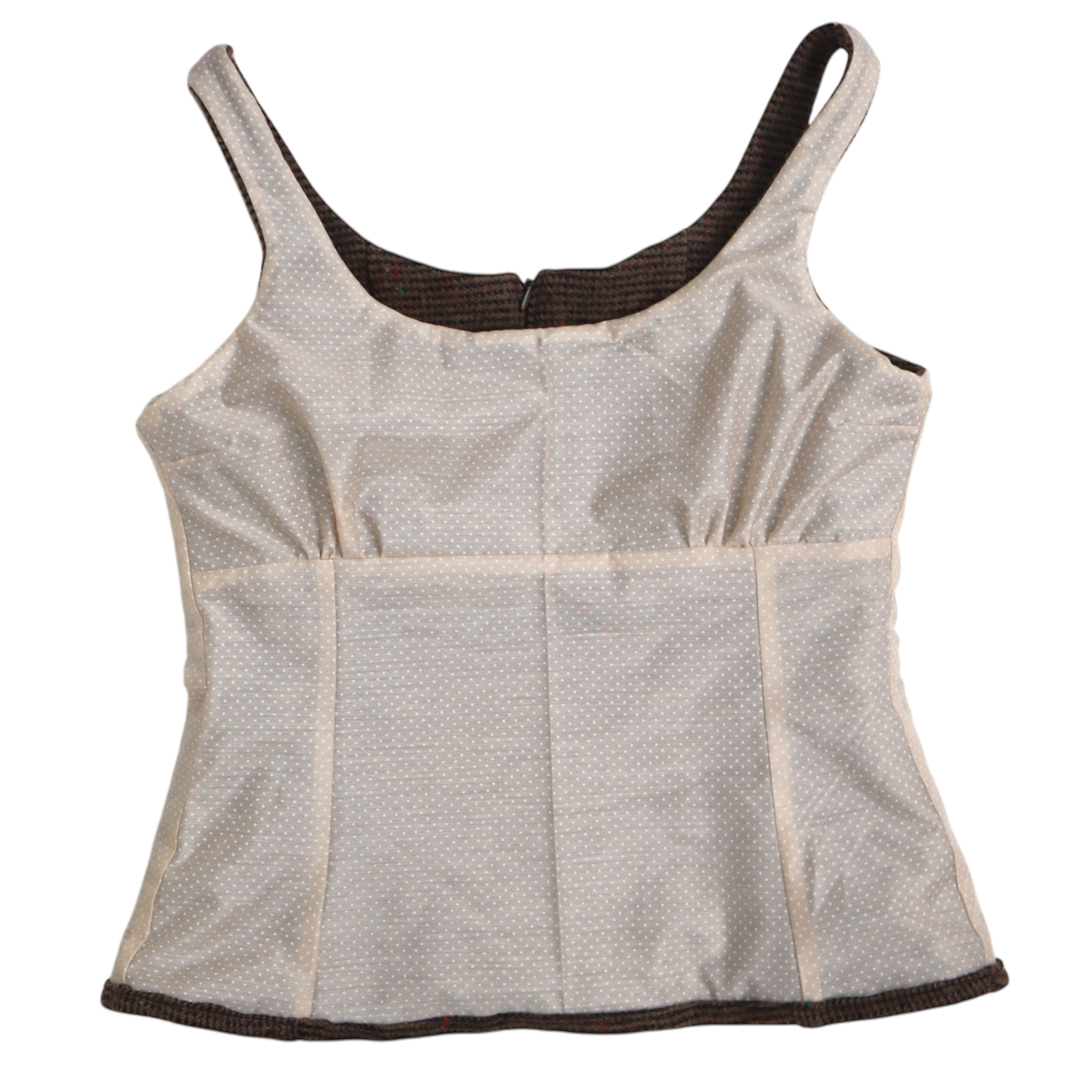 Brown Caroline top - Size Large
