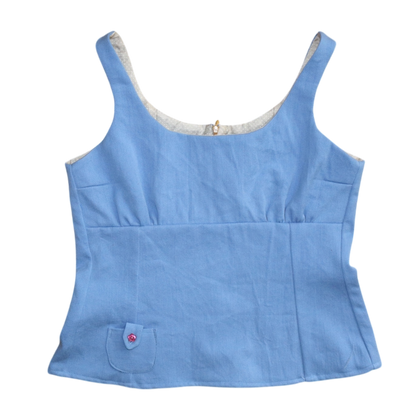 Blue Caroline top - Size XL