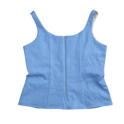 Blue Caroline top - Size XL