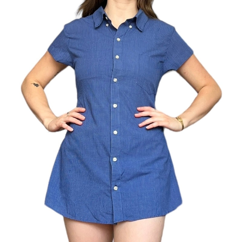 Small navy delilah dress *short*