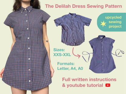 Delilah dress pattern